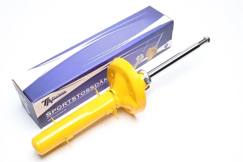 TA Technix Sportstoßdämpfer Vorderachse passend für Audi TT (8N), A3 (8L)/ Seat Leon, Toledo II (1M)/ Skoda Octavia I (1U)/ VW Beetle (16), Bora, Golf IV (1J),