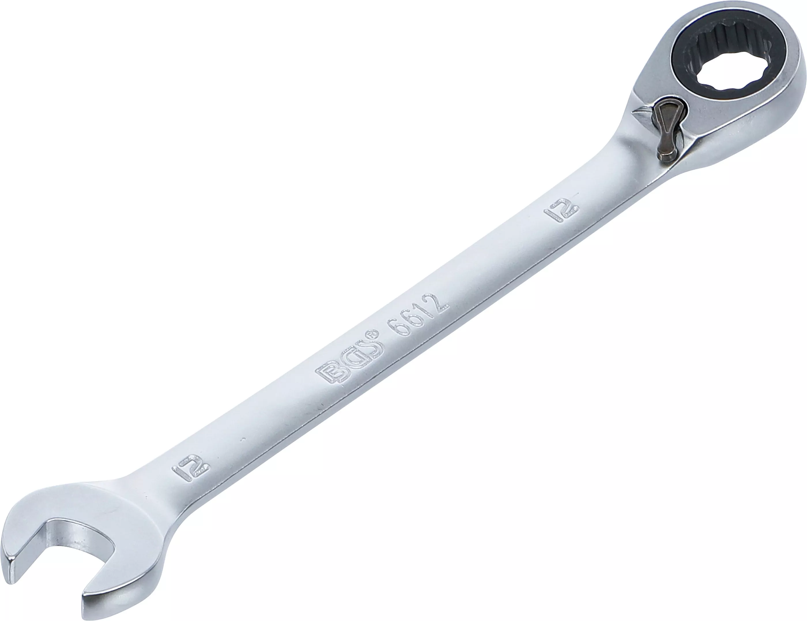 Ratschenring-Maulschlüssel | umschaltbar | SW 12 mm