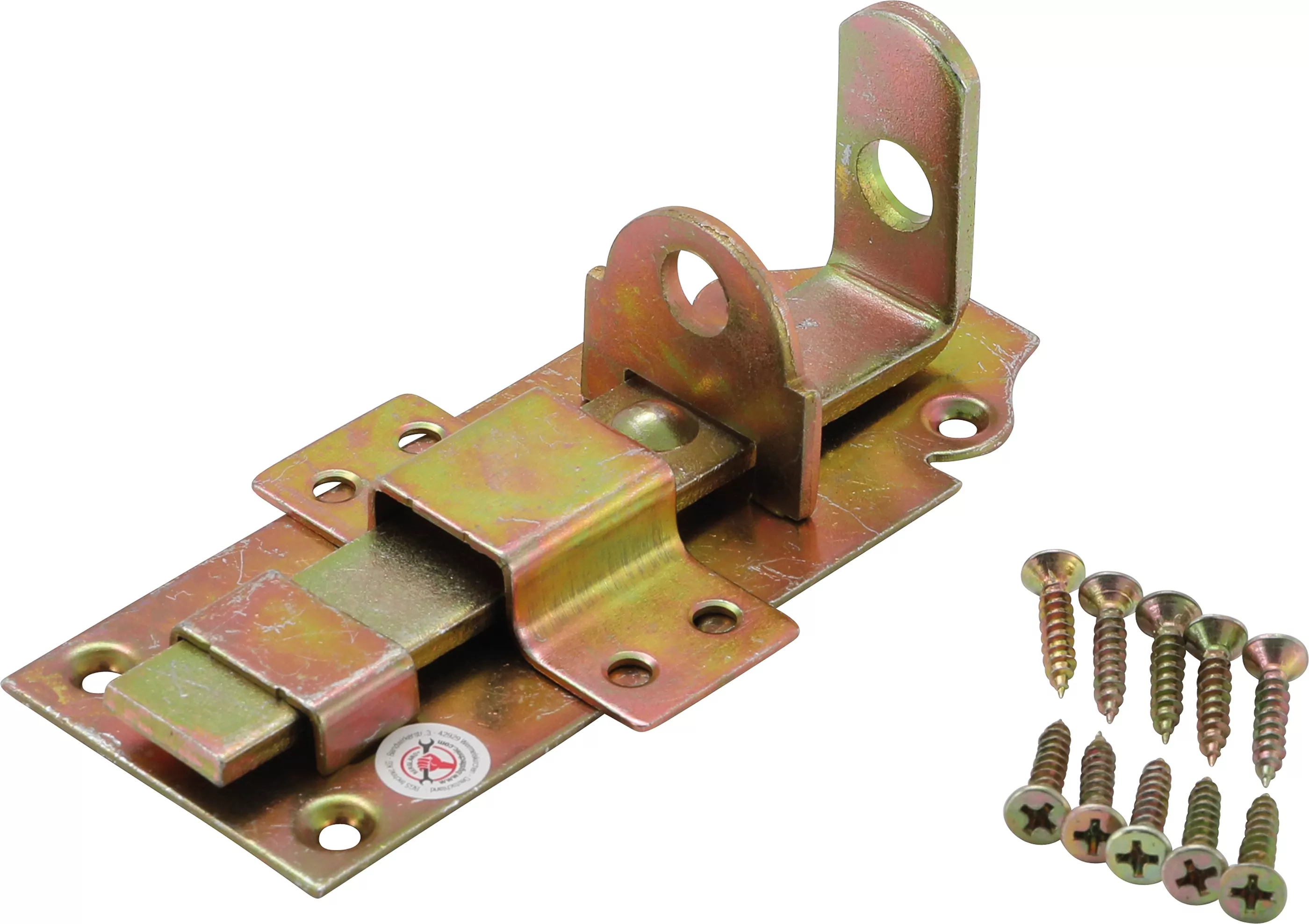 Schlossriegel mit Schlaufe | 125 x 50 mm