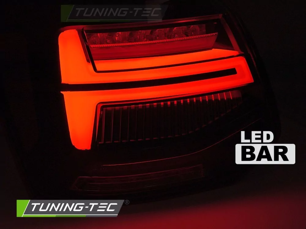 Led Tail Lights Smoke Led Bar Fits Vw Polo V 09-17