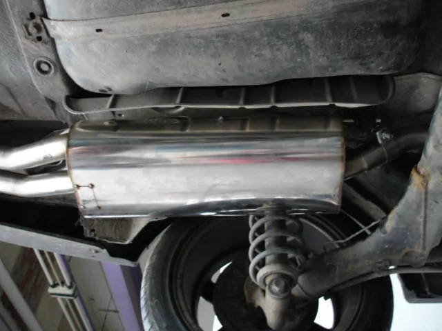 VW Golf III Variant  Endschalldämpfer - 2x76 Typ 18