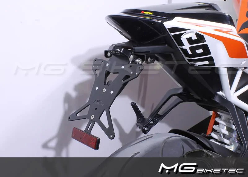 Kurzes Heck - Kennzeichenträger - Kennzeichenhalter für KTM 1290 Super Duke / R ab 2014-2016
