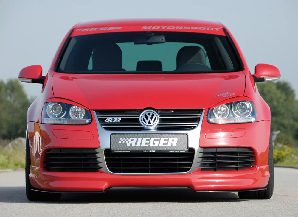 Rieger Spoilerlippe für VW Golf 5 - R32  -> nur für R32 carbon optik