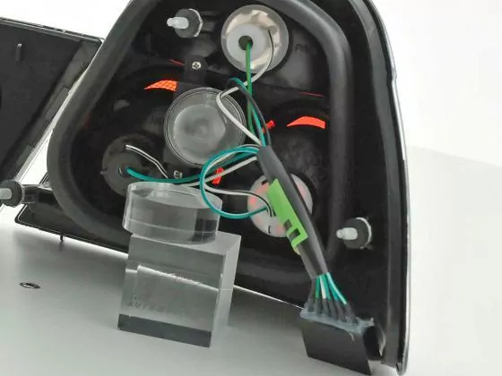 Rückleuchten Set BMW 3er Coupe Typ E46 Bj. 99-02 chrom