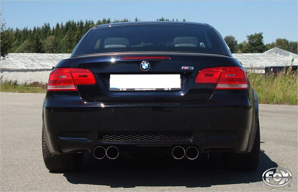BMW E92/93 M3 Coupe/ Cabrio  Endschalldämpfer rechts/links - 2x90 Typ 10 rechts/links