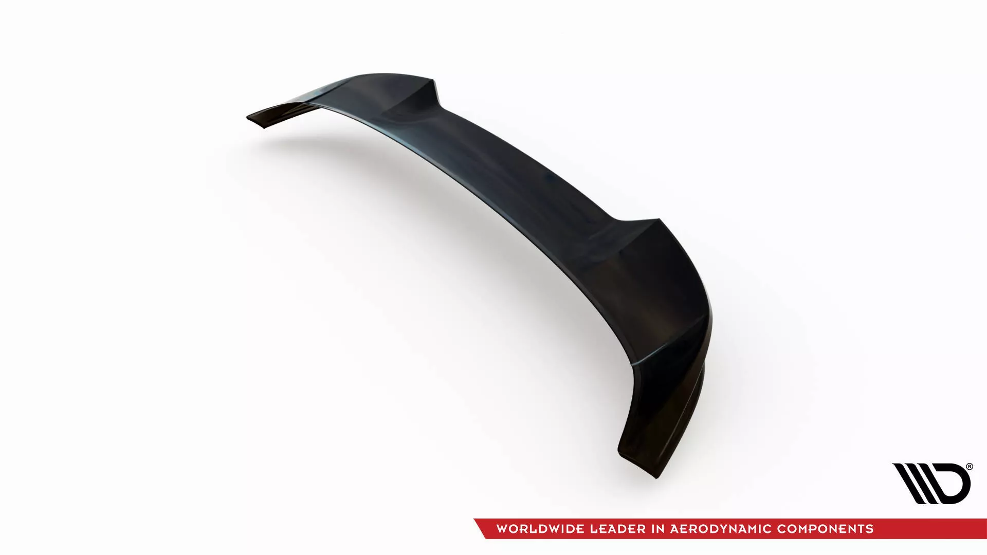 Spoiler CAP Für 3D Volkswagen Golf GTI / GTE / GTD / R-Line / R Mk8 Schwarz Hochglanz