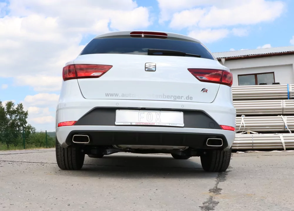 Seat Leon 5F ST - Einzelradaufhängung  Endschalldämpfer rechts/links - 145x65 Typ 59 rechts/links