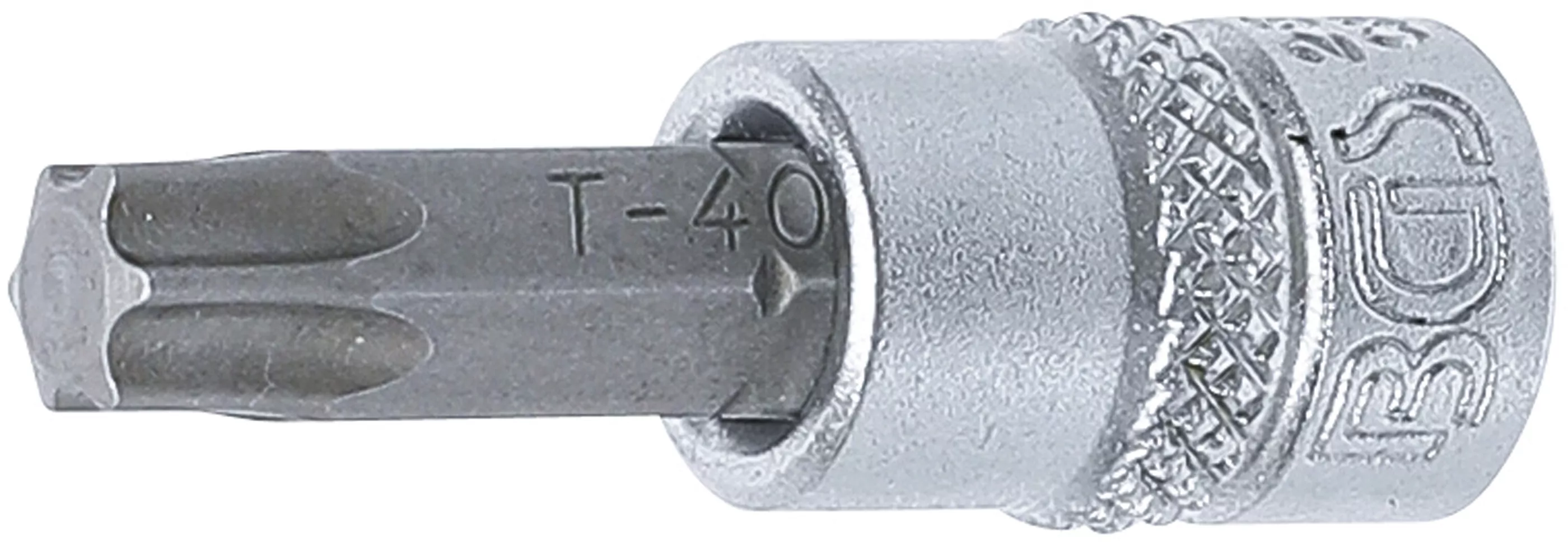 Bit-Einsatz | Antrieb Innenvierkant 6,3 mm (1/4") | T-Profil (für Torx) T40