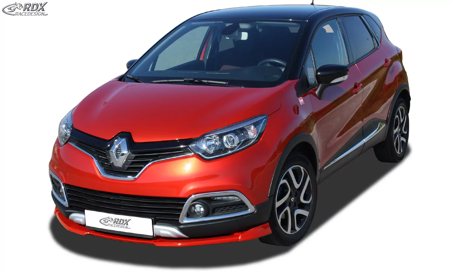 RDX Frontspoiler VARIO-X für RENAULT I (2013-2019) Captur Frontlippe Front Ansatz Vorne Spoilerlippe
