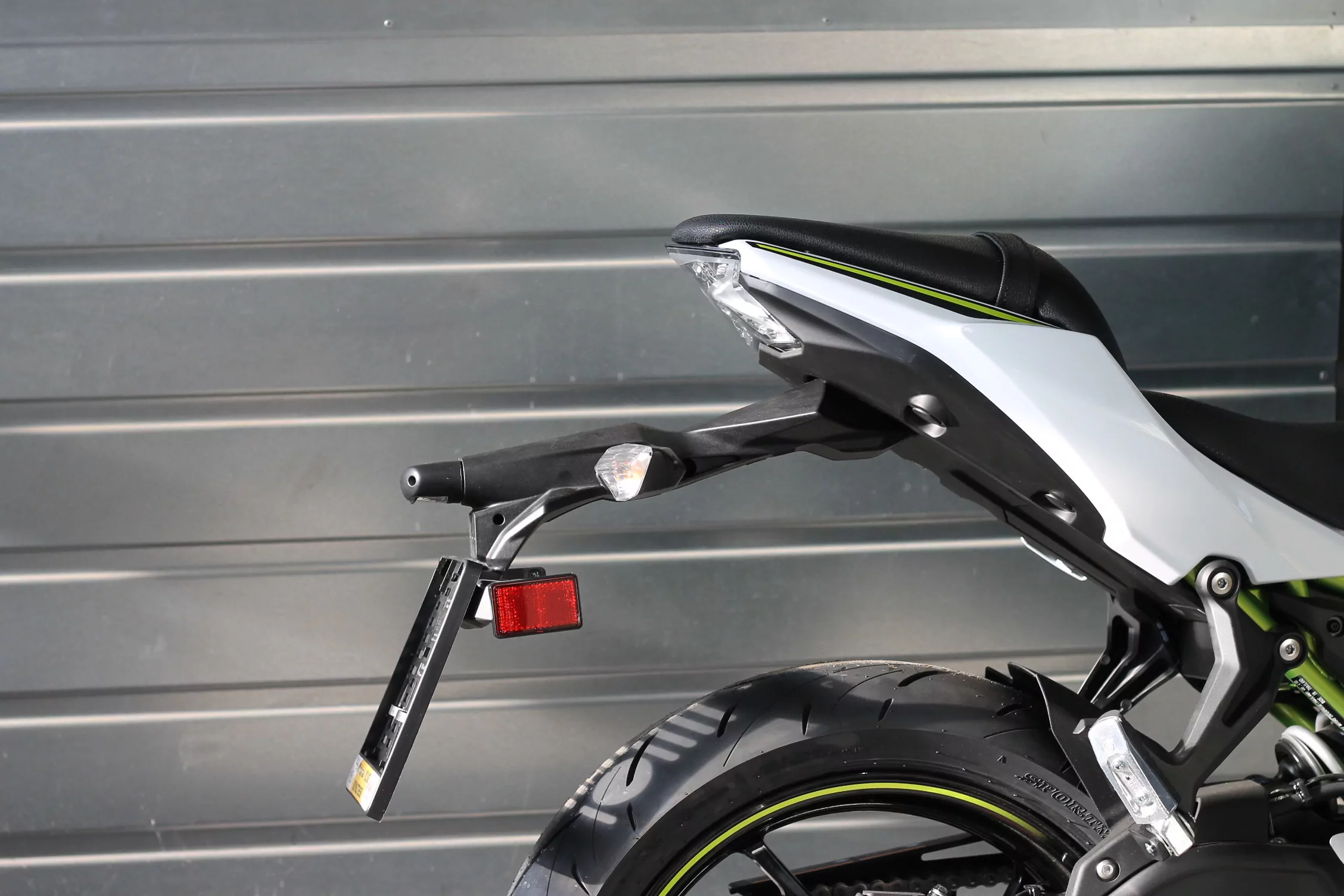 MG Biketec Kennzeichenhalter für Kawasaki Ninja 650 ab 2017-2019