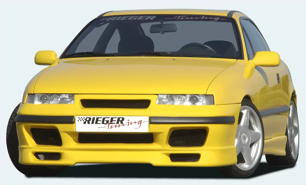 Rieger Spoilerstoßstange für Opel Calibra (A) - 3-tür. 03.90- carbon optik