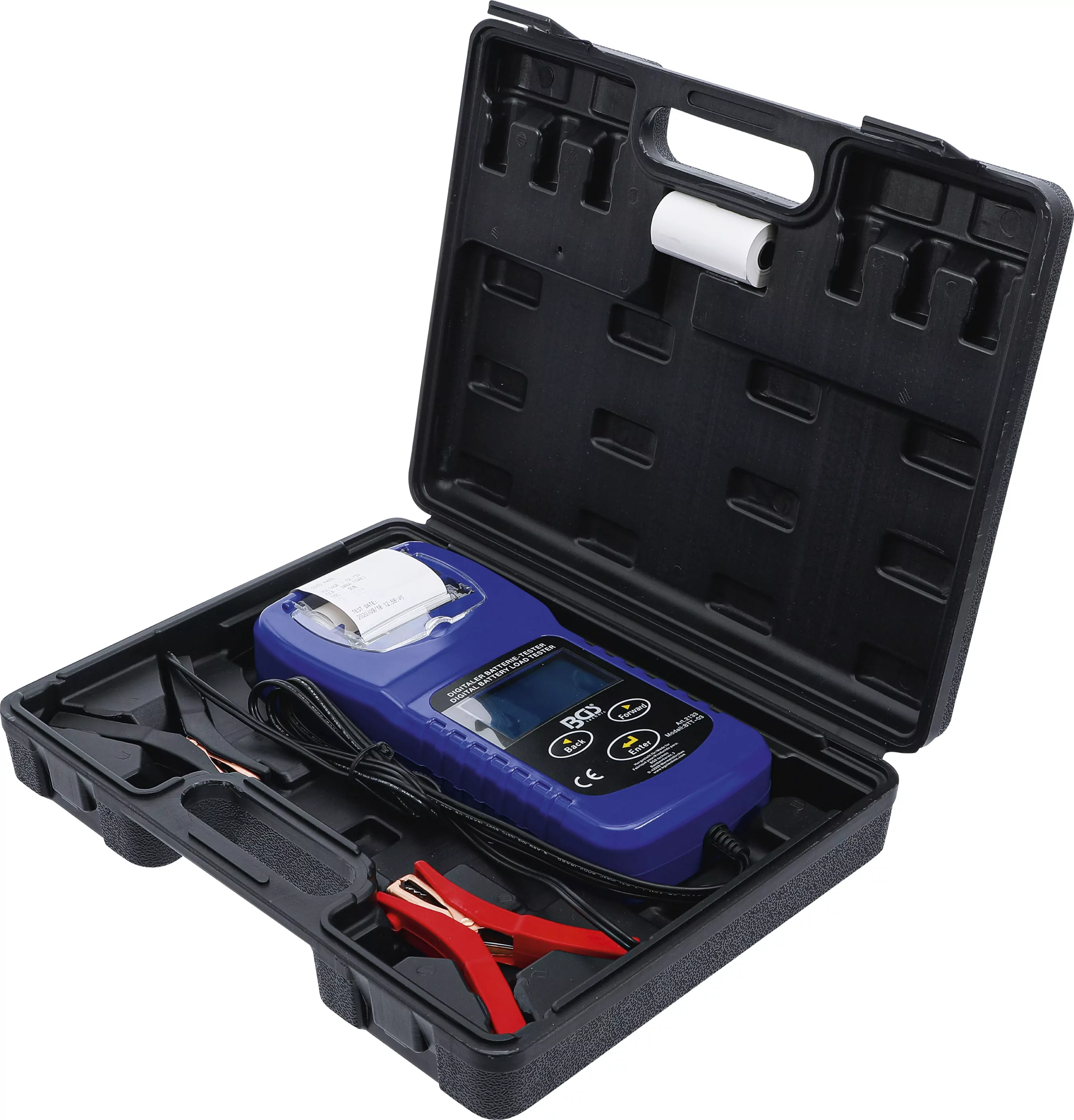 Digitaler Batterie- und Ladesystem-Tester | mit Drucker