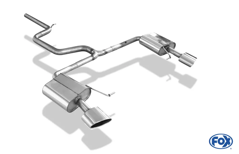 Seat Leon 5F ST - Cupra 290 mit OPF  Halbanlage ab OPF Ausgang rechts/links - 160x90 Typ 38 rechts/links