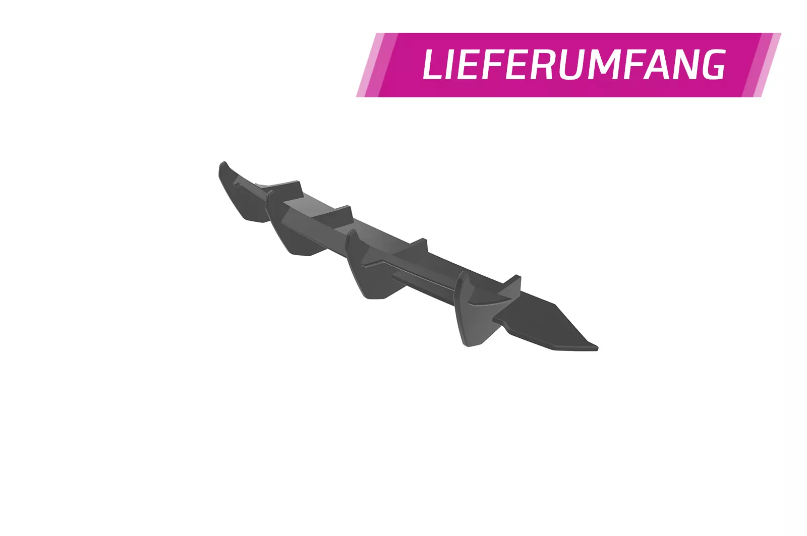 Racing Diffusor / Heckansatz für Skoda Octavia 3 (Typ 5E) RS HA322