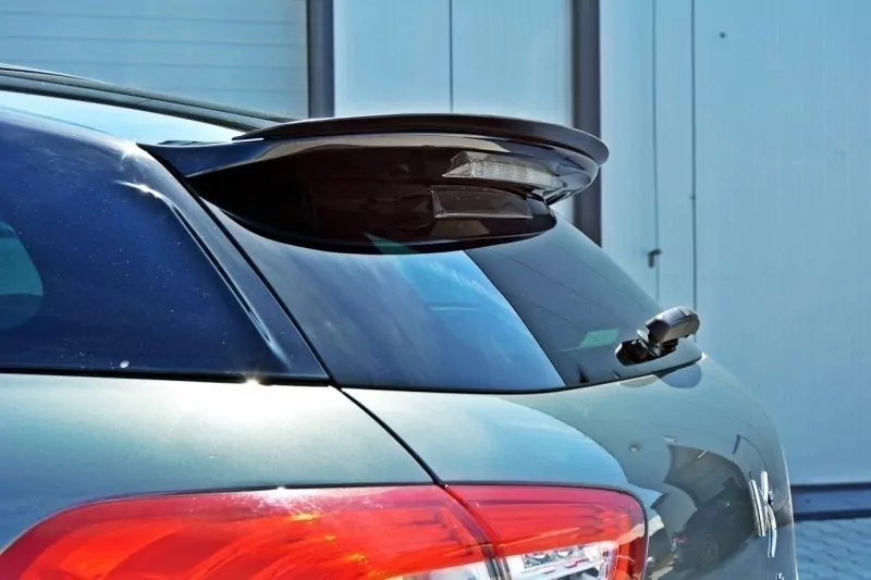 Spoiler CAP Passend Für Passend Für CITROEN DS5 FL, Vor FL Schwarz Hochglanz Schwarz Hochglanz