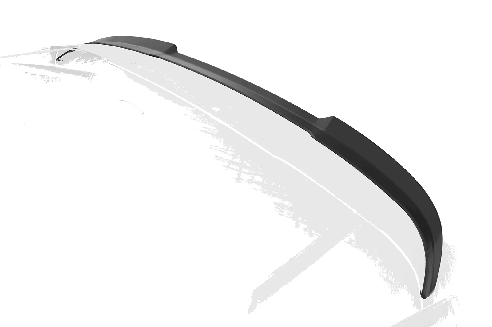 Heckflügel mit ABE für Hyundai I20 (BC3) HF883 Schwarz Strukturiert