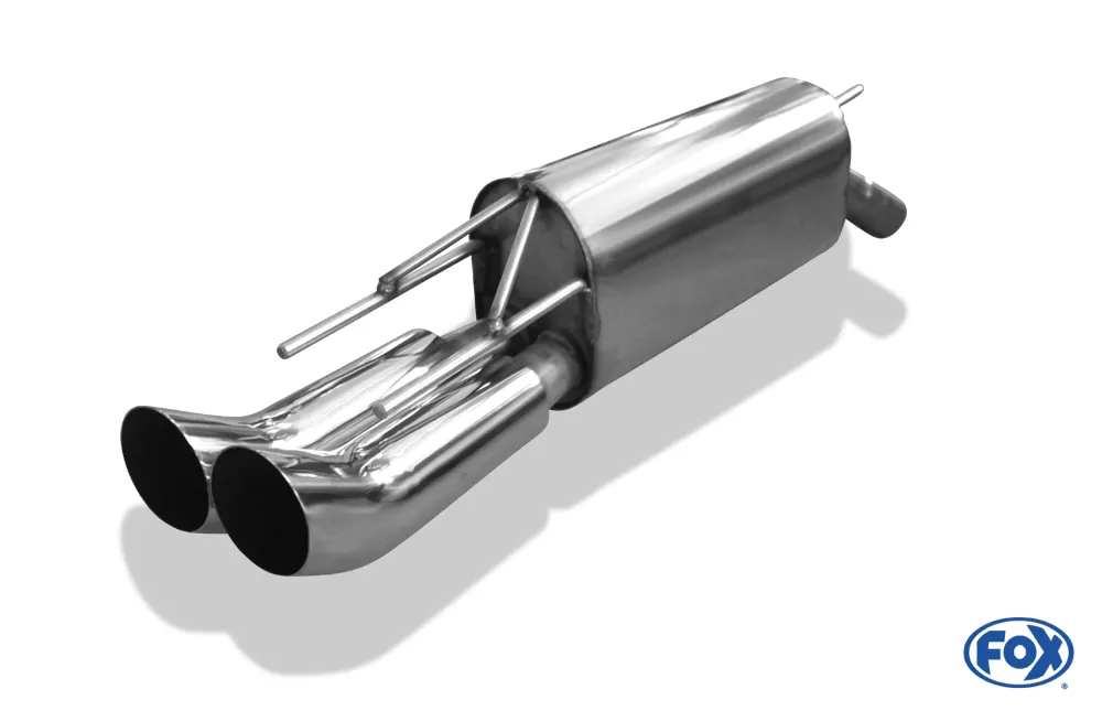 Opel Calibra A  Endschalldämpfer - 2x76 Typ 18