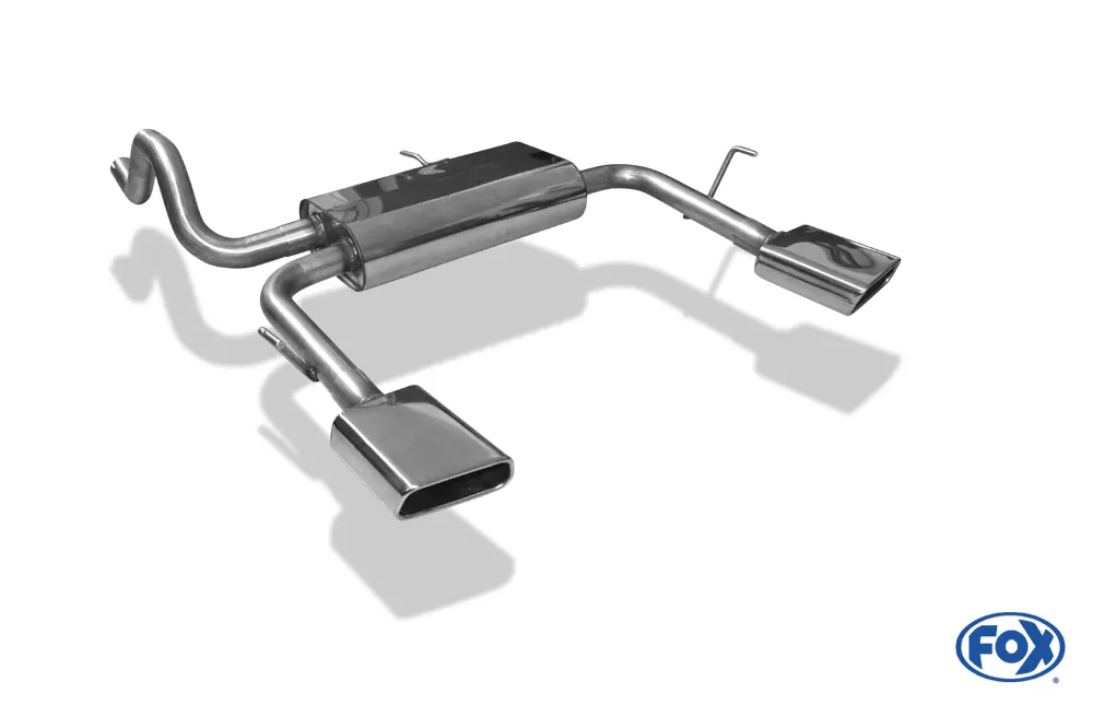 Peugeot 308 II  Endschalldämpfer Ausgang rechts/links - 145x65 Typ 59 rechts/links