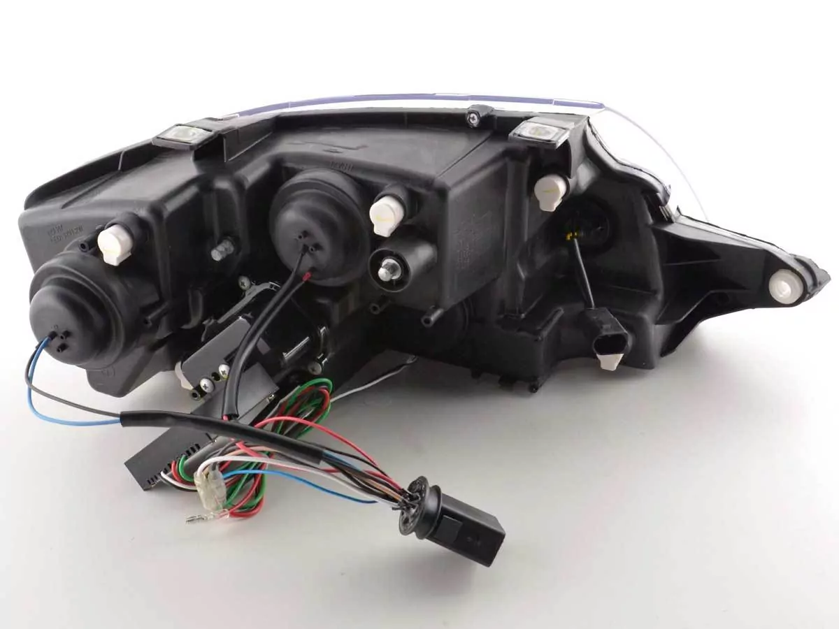 Scheinwerfer Set Daylight LED Tagfahrlicht Audi TT Typ 8N Bj. 99-05 chrom