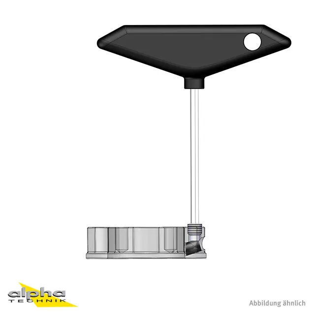 GILLES ACMA Mutter (Steuerkopf) M28x1 rot