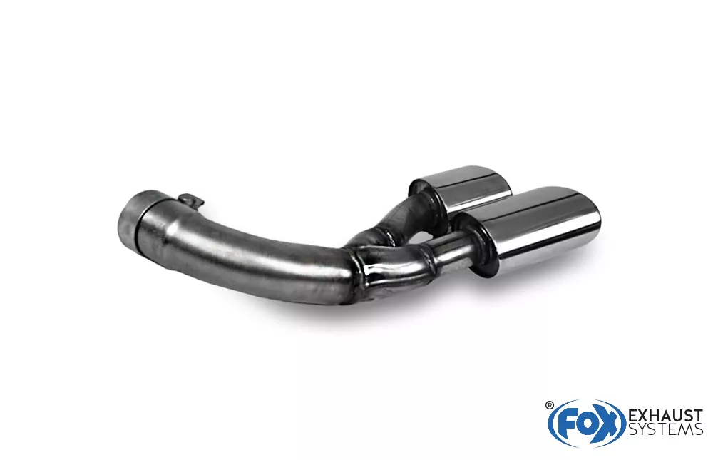 VW Amarok 4x4  Endrohr rechts zur Seite - 2x115x85 Typ 38 rechts