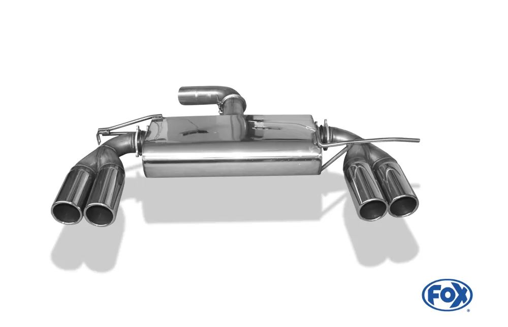 Skoda Yeti 5L - Frontantrieb  Endschalldämpfer Ausgang rechts/links - 2x80 Typ 12 rechts/links