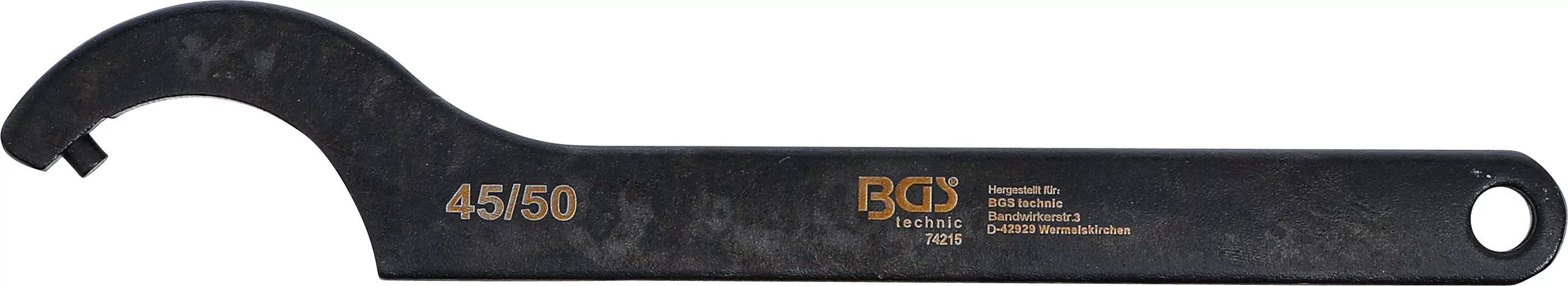 Hakenschlüssel mit Zapfen | 45 - 50 mm