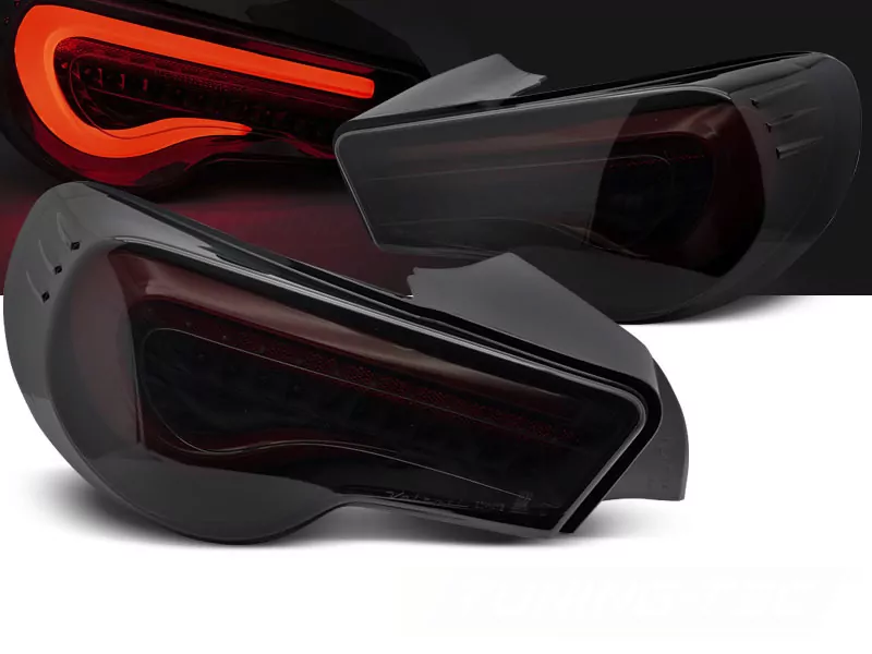 Toyota Gt86 12-21 Led Bar Black Smoke Red Seq