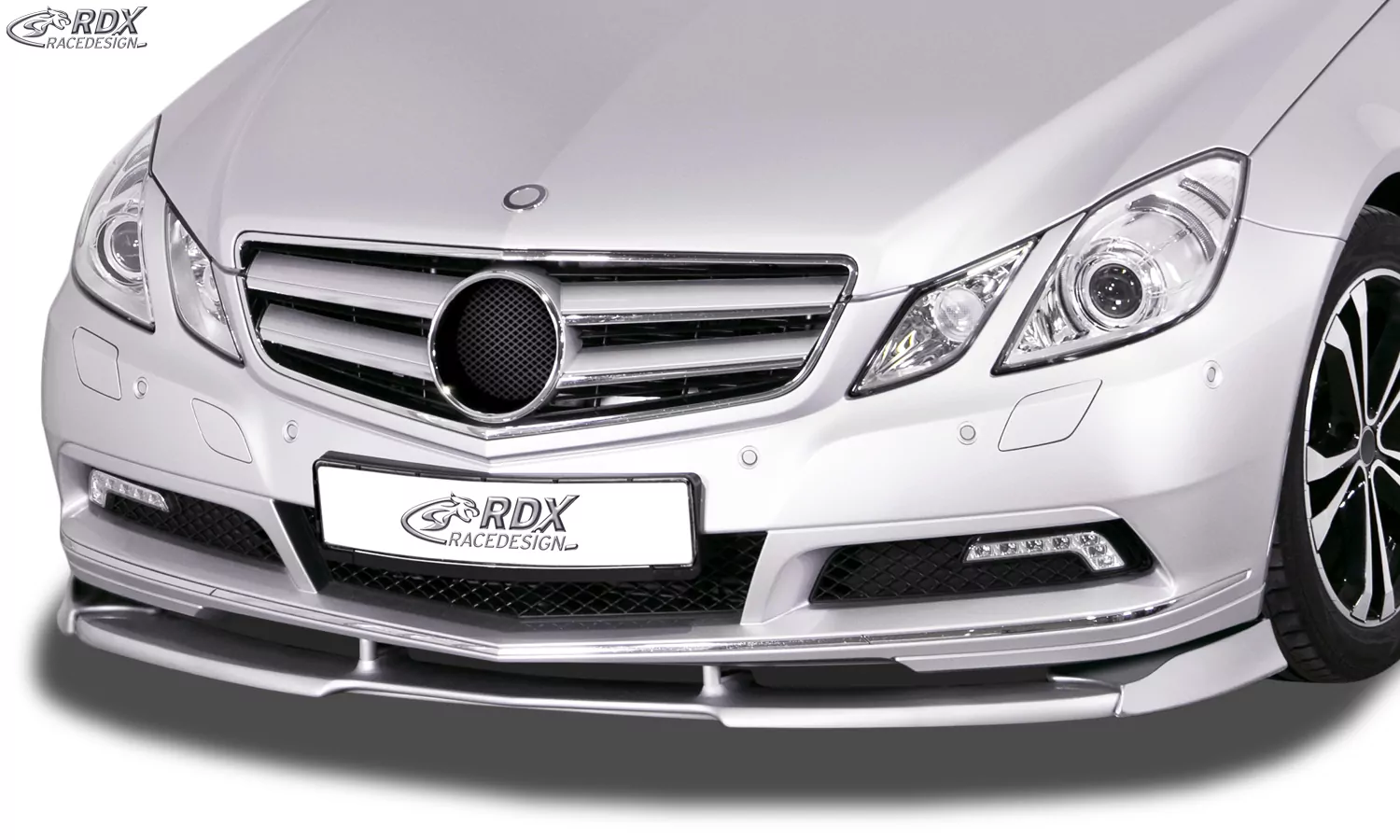 RDX Frontspoiler VARIO-X für MERCEDES E-Klasse Cabrio A207 / Coupe C207 -2013 Frontlippe Front Ansatz Vorne Spoilerlippe