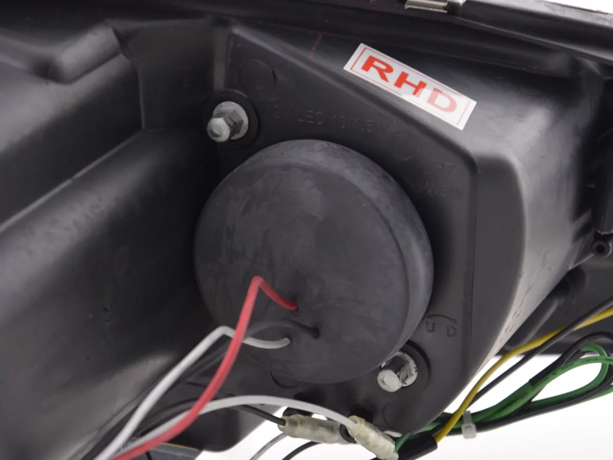 Scheinwerfer Set Daylight LED TFL-Optik VW Golf 5 Typ 1K Bj. 03-08 chrom für Rechtslenker