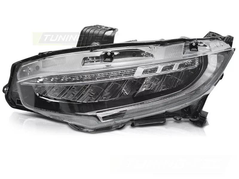 Full Led Headlight Left Side Tyc Fits Honda Civic X 16-21