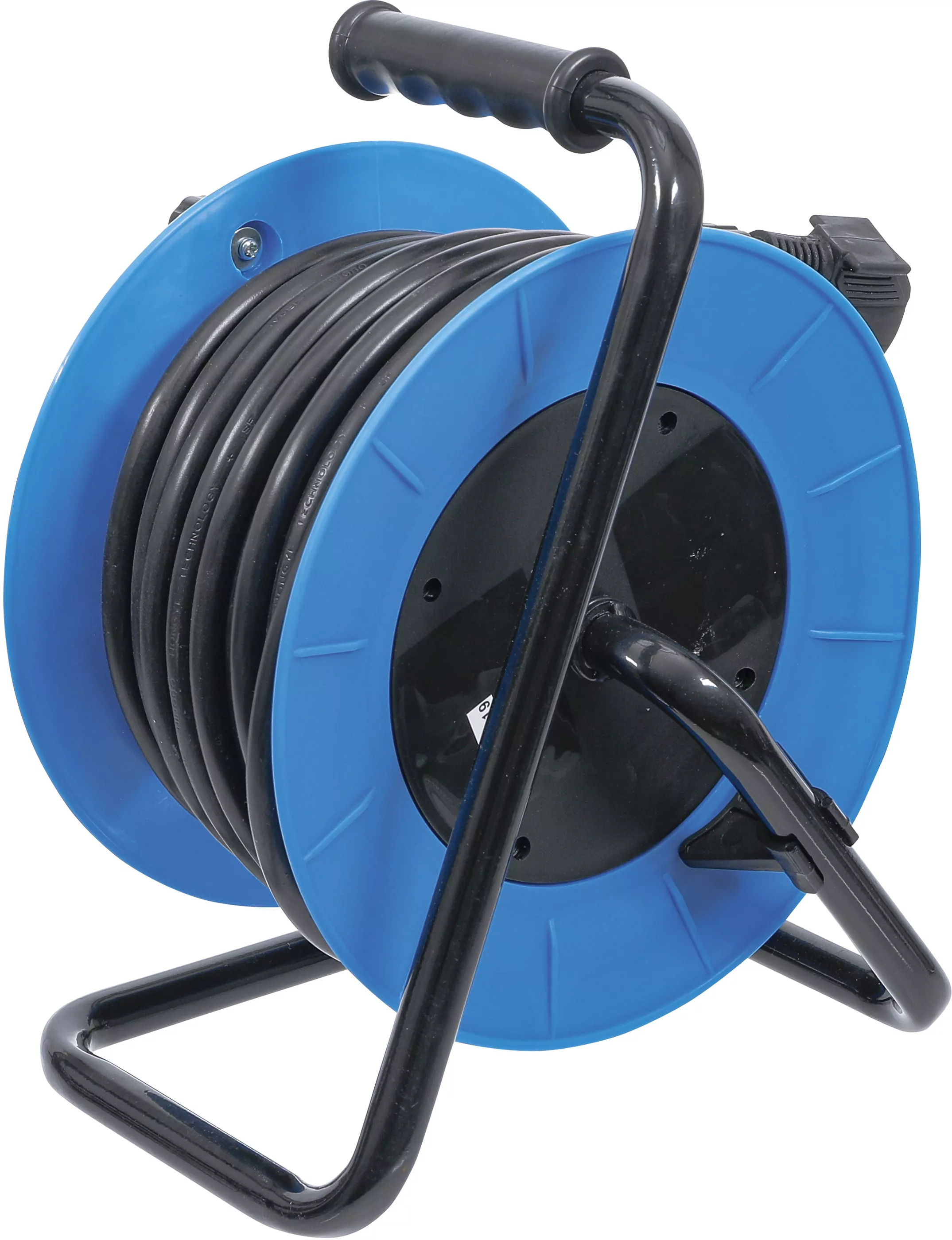 Kabeltrommel | 15 m | 3 x 1,5 mm² | 4 Steckdosen | IP 20 | 3000 W