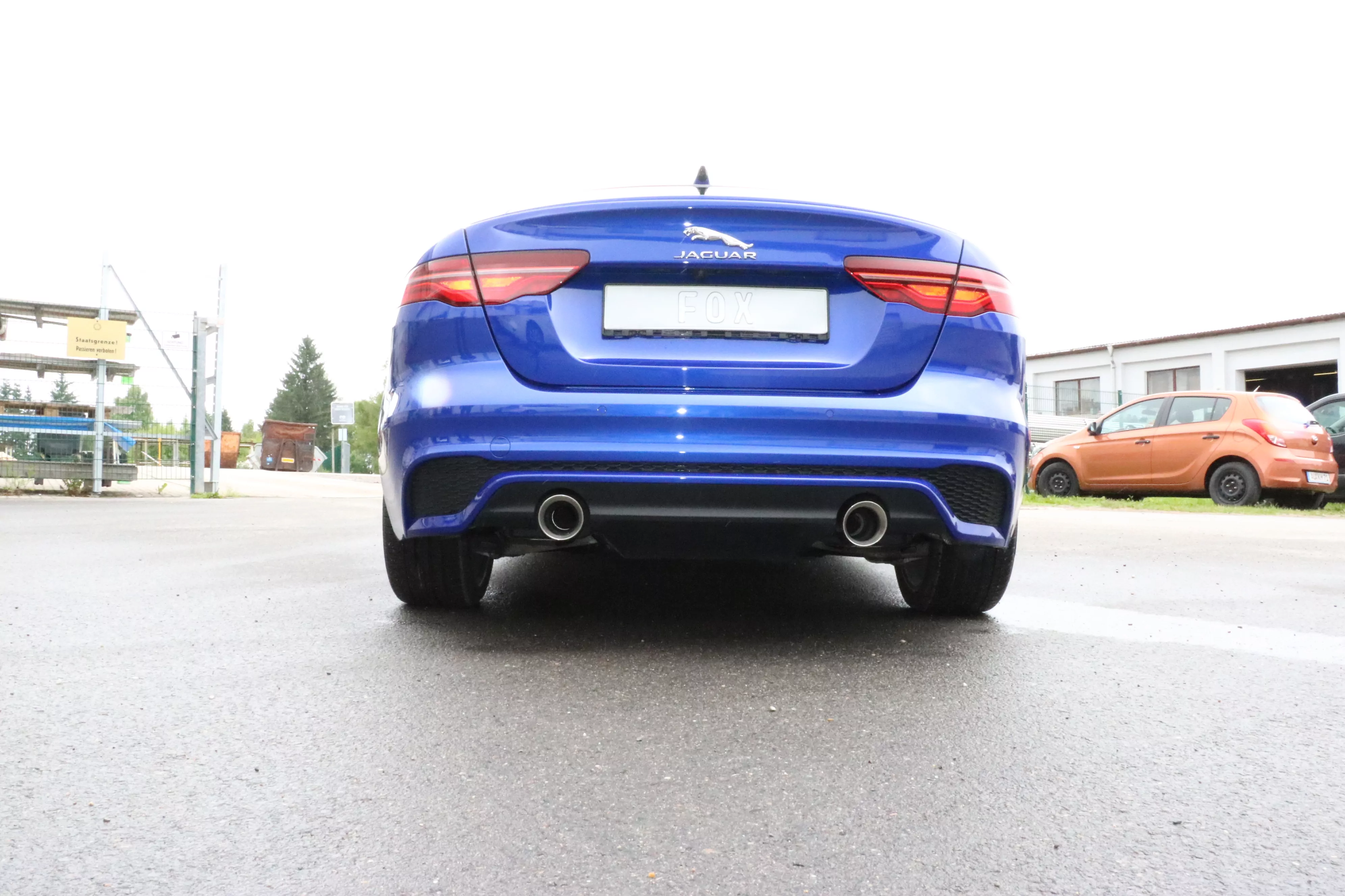 Jaguar XE  Endschalldämpfer rechts/links - 1x100 Typ 25 rechts/links