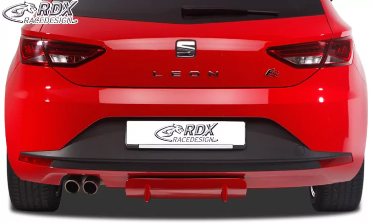 RDX Heckdiffusor U-Diff für SEAT Leon 5F (incl. FR) / Leon 5F SC (incl. FR) / Leon 5F ST (incl. FR) Diffusor Heck Ansatz