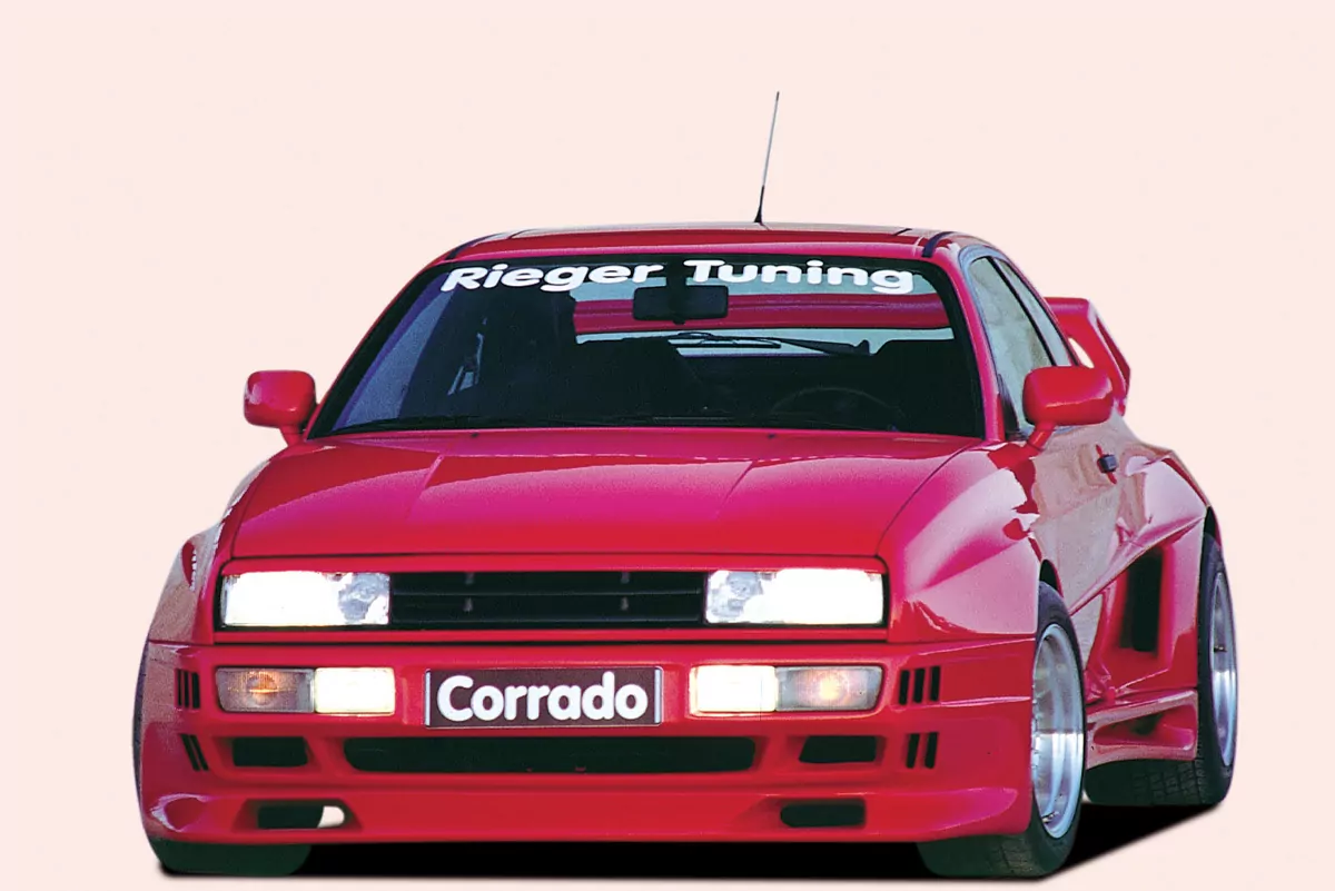 Rieger Seitenschweller Breitbau II für VW Corrado (53I) - Coupé 88-95 carbon optik
