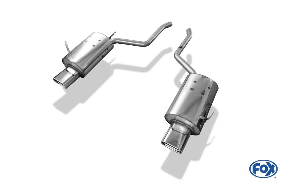 BMW E38 730i/ 735i/ 740i - Ohne Stoßstangenausschnitt  Endschalldämpfer rechts/links - 160x80 Typ 53 rechts/links