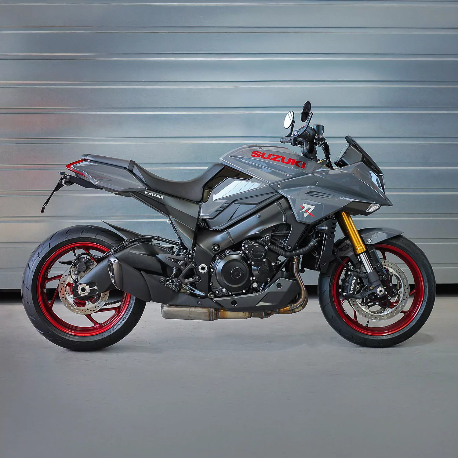 MG Biketec Kennzeichenhalter für Suzuki Katana ab 2022