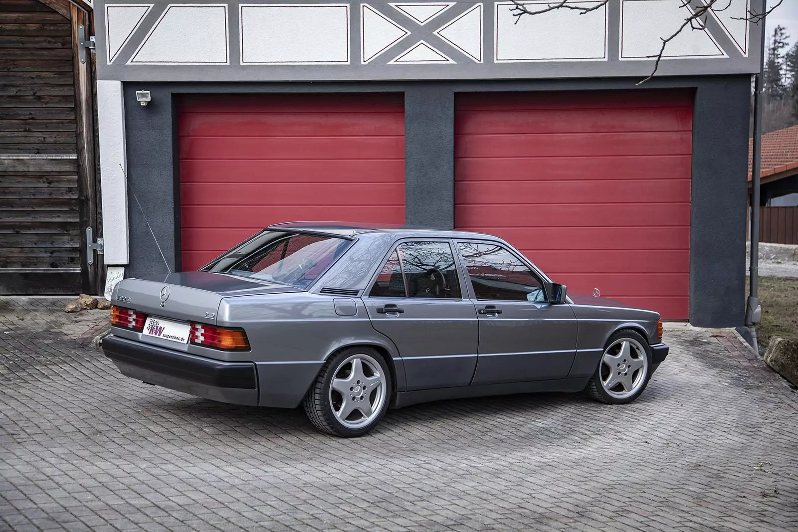 KW Gewindefahrwerk V3 inox MERCEDES-BENZ 190 (W201) 10/1982-08/1993