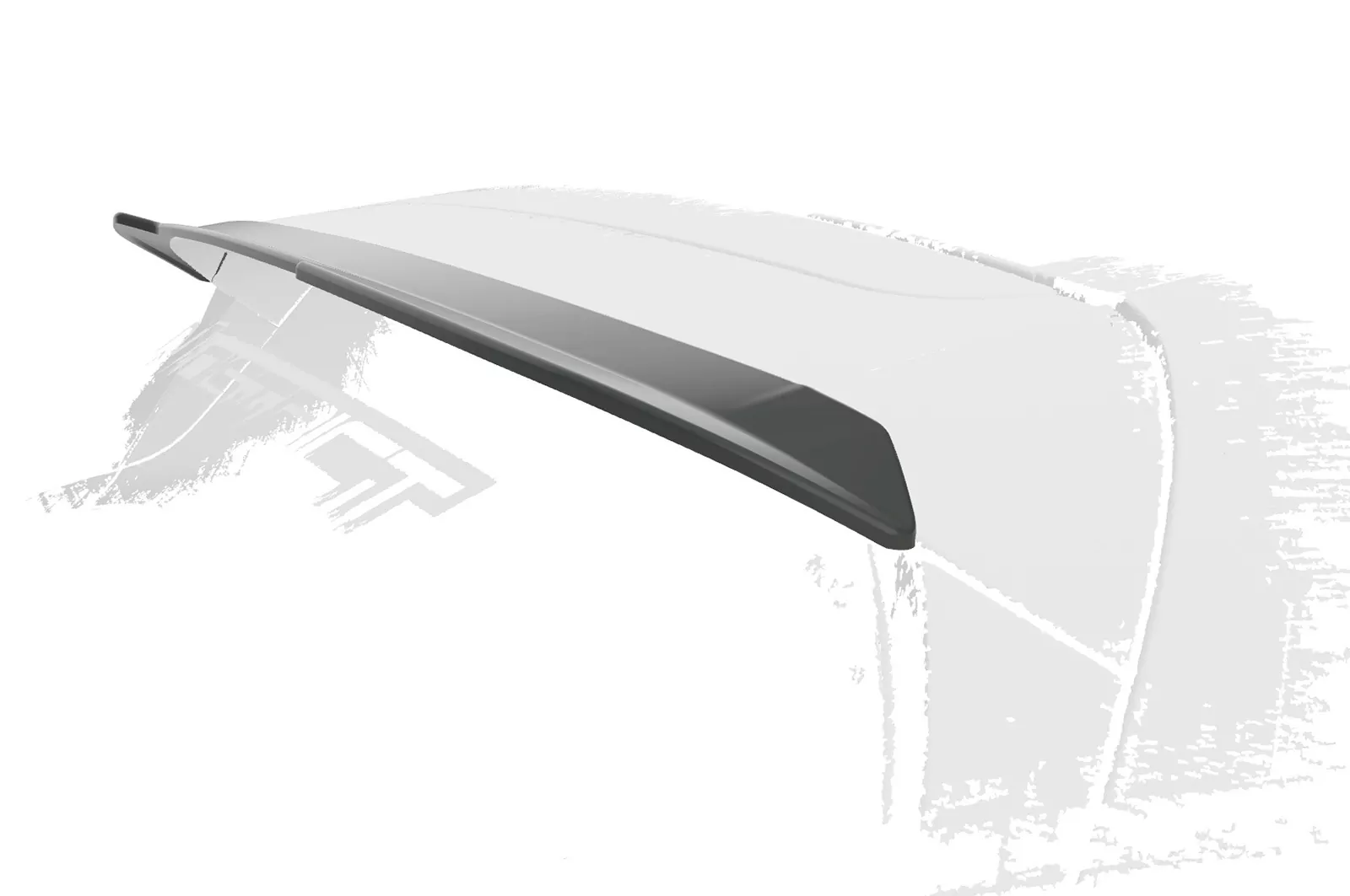 Heckflügel mit ABE für Hyundai I30 (PD) Schrägheck HF862 Schwarz Strukturiert