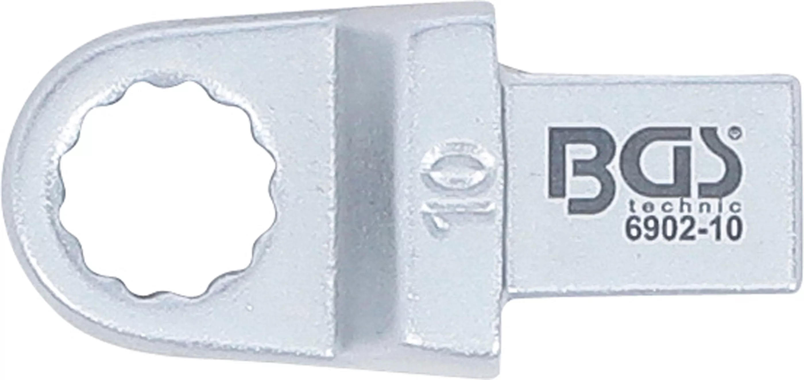 Einsteck-Ringschlüssel | 10 mm | Aufnahme 9 x 12 mm