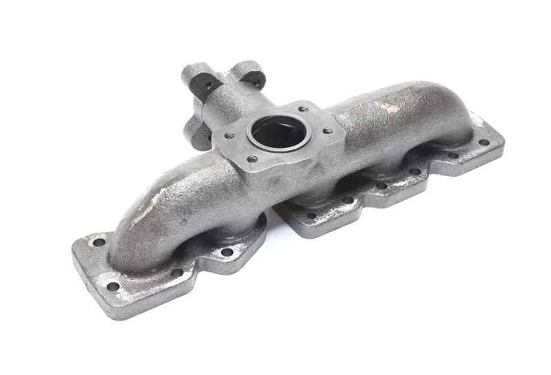 TA Technix Guss Turbokrümmer mit K26 Flansch/Wastegate Anschluß/für 5-Zylinder/20V Turbo Audi Motoren