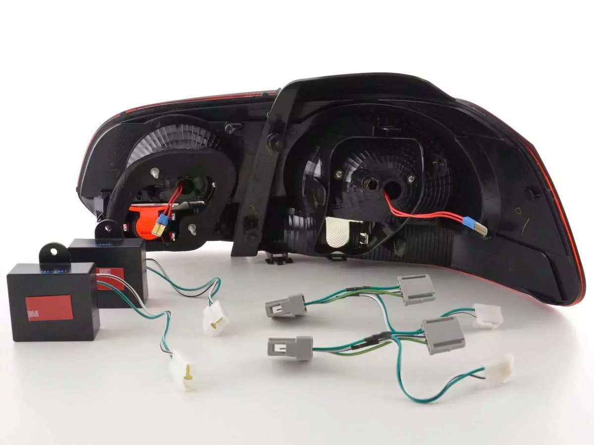 LED Rückleuchten Set VW Golf 6 Typ 1K Bj. 08- schwarz/rot