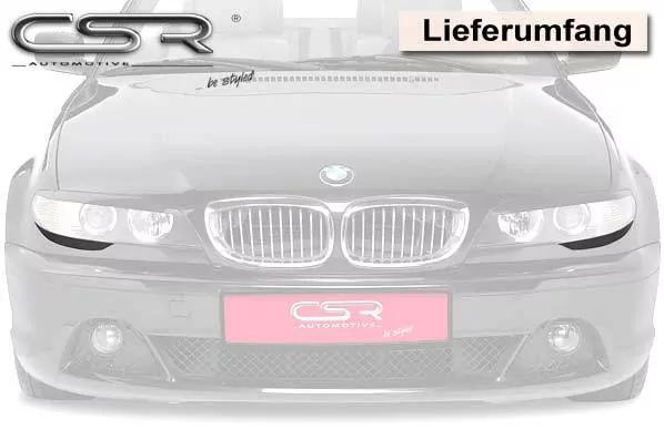 Scheinwerferblenden für BMW 3er E46 SB213