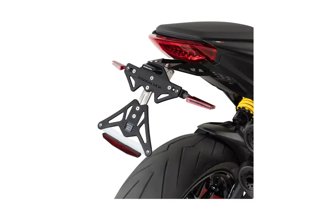 Barracuda Kennzeichenhalter für Ducati Monster 937 Modelljahr 2021-