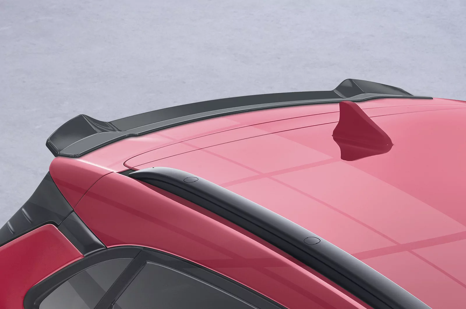 Heckflügel mit ABE für Hyundai Kona HF936 Schwarz Strukturiert