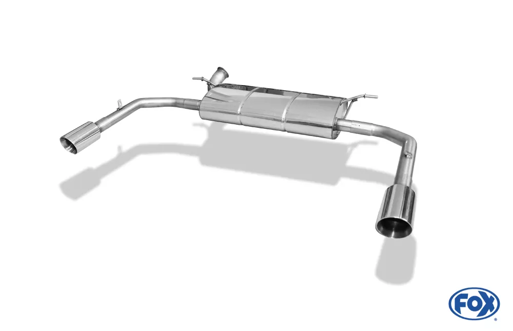 Renault Laguna III Coupe  Endschalldämpfer Ausgang rechts/links - 1x90 Typ 25 rechts/links