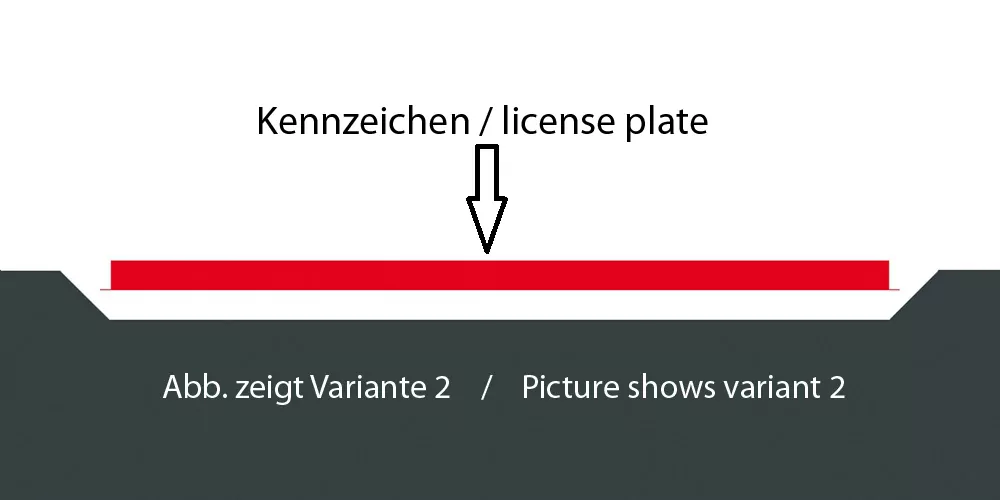 Rieger Spoileransatz Variante 3 für Opel Corsa B - 3-tür. 02.93-09.96 (bis Modell 97) carbon optik