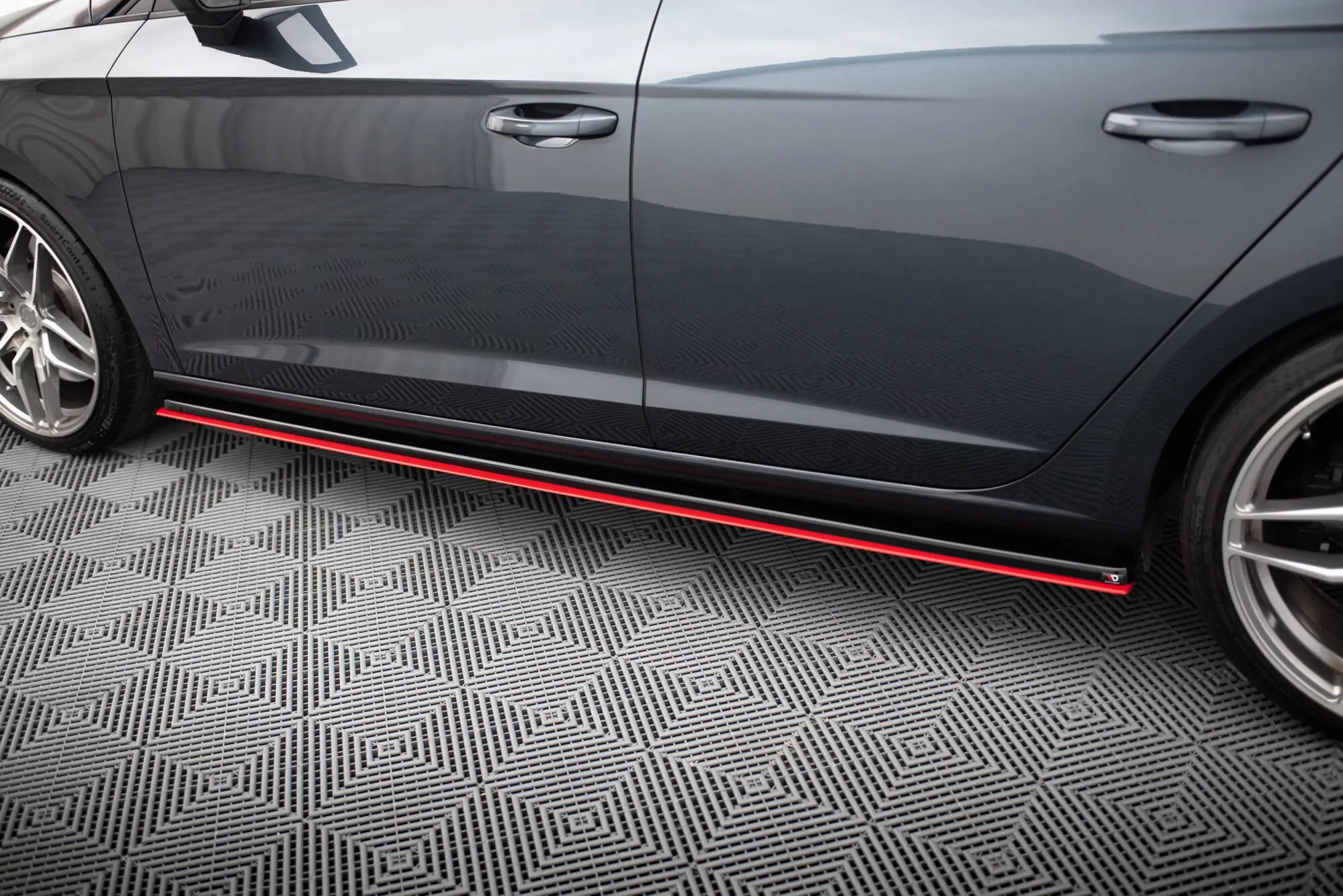 Seitenschweller Ansatz Cup Leisten Passend Für V.3 Seat Leon Mk3 Cupra/ FR Facelift