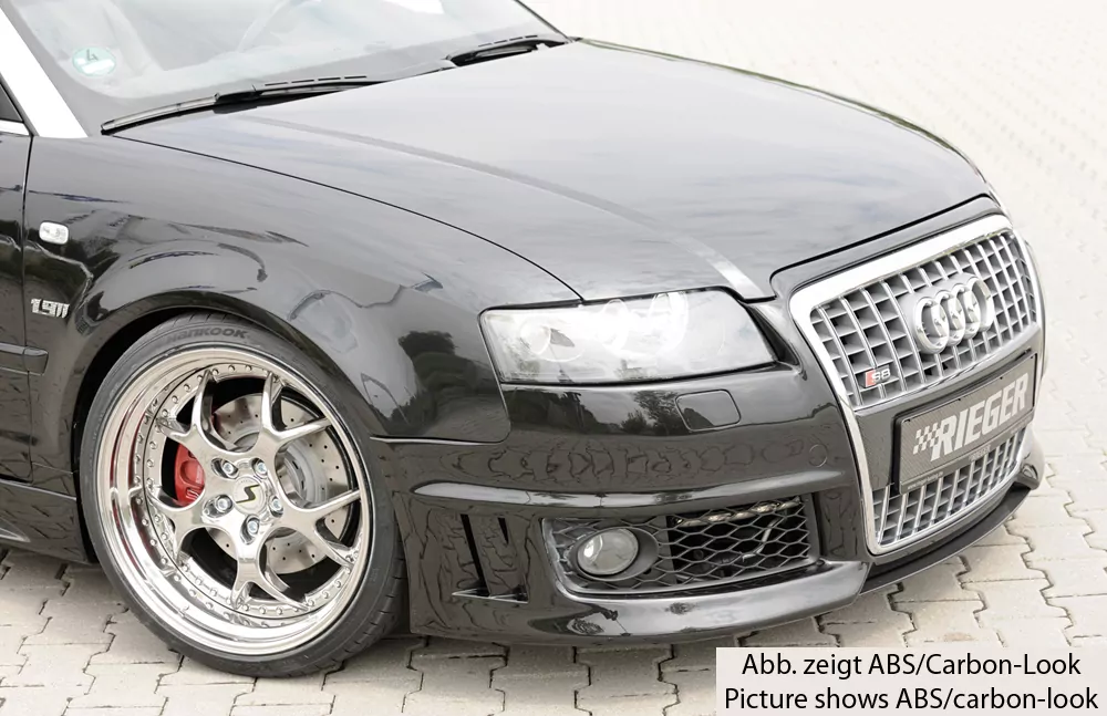Rieger Spoilerschwert für Audi A4 (8H) | Cabrio 04.02-12.05 (bis Facelift) für Spoilerstoßstange 55260/61/62/63