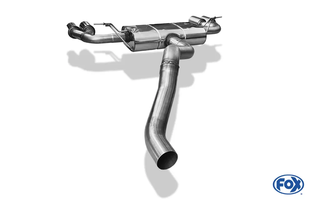 Ford Focus IV ST-Line - starre Hinterachse  Endschalldämpfer Ausgang rechts/links - 2x90 Typ 25 rechts/links
